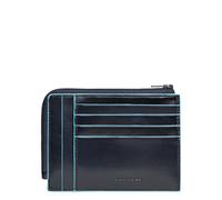 Piquadro Blue Square Kreditkartenetui RFID Leder 12 cm night blue