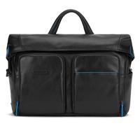 Piquadro Blue Square Revamp Fahrrad Laptopkuriertasche 14" Laptop-Fach Schwarz