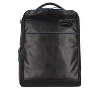 Piquadro Blue Square Revamp Laptop-Rucksack mit iPad®-Fach und Diebstahlsicherung, schwarz - Farb-Varianten: Schwarz