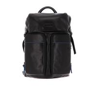 Piquadro B2 Revamp Rucksack RFID Leder 42 cm Laptopfach black (CA5578B2V-N) schwarz