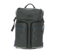 PIQUADRO Blue Square Revamp Computer And Tablet Backpack Verde
