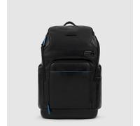 Piquadro Blue Square Revamp Laptop-Rucksack 14" mit iPad®Pro 12,9"-Fach Schwarz