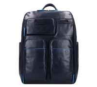 PIQUADRO Blue Square Revamp Computer Backpack RFID Blu Notte
