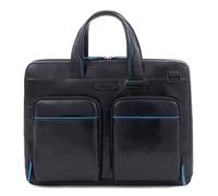 PIQUADRO Blue Square Revamp Slim Computer Briefcase Blu