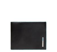 PIQUADRO - BLUE SQUARE Scheintasche Mens Wallet N Nero Schwarz