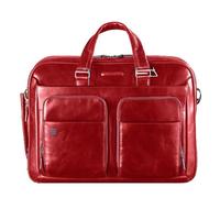 Piquadro Blue Square Schmale Laptoptasche mit Laptofach 14" Rot