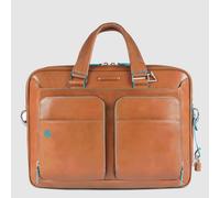 Piquadro Blue Square Schmale Laptoptasche mit Laptofach 14" sabbia sahara