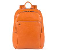 Piquadro Blue Square Special Großer Laptoprucksack mit iPad®-Fach Orange
