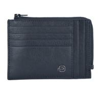 Piquadro Blue Square Special Kreditkartentetui RFID Leder 12 cm schwarz
