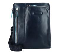 Piquadro Blue Square Umhängetasche Leder 21 cm blau