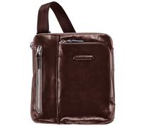 Piquadro Geldbörse Unisex Flacher Lederbriefcase Braun