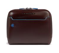 Piquadro Blue Square Umhängetasche Leder 21 cm braun