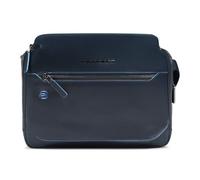 Piquadro Blue Square Umhängetasche Leder 27 cm blau