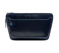 Piquadro Blue Square Umhängetasche Leder 30 cm blau