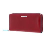 PIQUADRO Blue Square Zipper Women´s Wallet Rosso