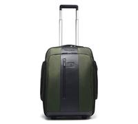 Piquadro Brief 2-Rollen Rucksacktrolley 53 cm Laptopfach grün