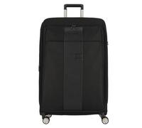 Piquadro Brief 4 Rollen Trolley 78 cm mit Dehnfalte schwarz