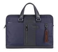 Piquadro Brief Aktentasche RFID 41 cm Laptopfach blau