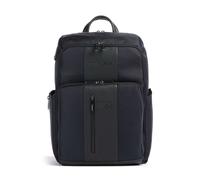Piquadro Brief Reiserucksack Leder 43 cm laptopfach blue