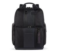 Piquadro Brief Rucksack RFID 42 cm Laptopfach schwarz