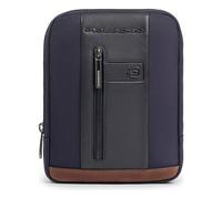 Piquadro Brief Umhängetasche 17 cm blau