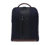PIQUADRO Brief2 Computer Backpack Blu / Cuoio