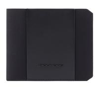 PIQUADRO Brief2 Men's Wallet With Flip Up ID Window Black