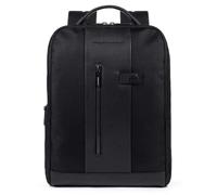 Piquadro Brief2 PC- und iPad®-Rucksack mit Anti-Diebstahl-Kabel schwarz - Farb-Varianten: Schwarz