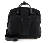 PIQUADRO Brief2 Slim Wheeled Computer Briefcase Nero