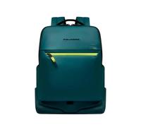 Piquadro C2OW Laptop-Rucksack aus wasserdichtem Stoff, teal - Farb-Varianten: Petrolgrün