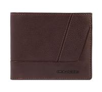 Piquadro Carl Geldbörse RFID Schutz Leder 11 cm braun