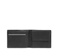 Piquadro Carl kleine Geldbörse für Herren, schwarz - Farb-Varianten: Schwarz