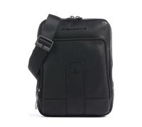 Piquadro Carl Umhängetasche schwarz, Leder, Herren
