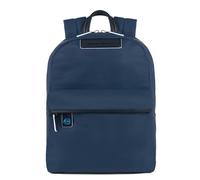 Piquadro Celion Kleiner Laptop-Rucksack 11" mit Tabletfach nachtblau
