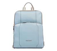 PIQUADRO Circle Expandable Womens's Laptop Backpack Light Blue - Beige