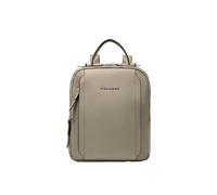 Piquadro Circle iPad®Pro 12.9 Damen-Rucksack aus Stoff und Leder, beige - Farb-Varianten: Beige