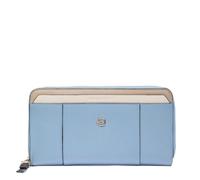 Piquadro Circle Kreditkartenetui, 19 cm, blau / beige, Lässig