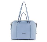 Piquadro Circle Laptoptasche Leder 40 cm Laptopfach blau
