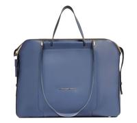 Piquadro Aktentasche für Damen Circle Leder mit zwei Griffen 40 cm Laptopfach Blau