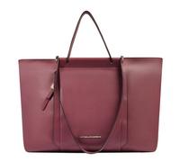 Piquadro Circle Shopper Tasche Leder 38 cm Laptopfach rot