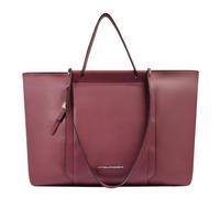 Piquadro Circle Shopper Tasche Leder 38 cm Laptopfach rot