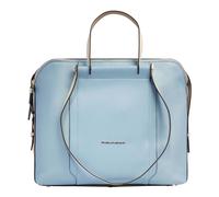 PIQUADRO Circle Shoulder Bag Light Blue - Beige