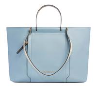 PIQUADRO Circle Tote 14" Light Blue - Beige