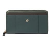 PIQUADRO Circle Zip Around Women's Wallet RFID GreenGreen