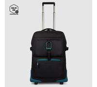 PIQUADRO Corner 2O 2 Wheeled Cabin Trolley Black 