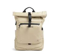 Piquadro Corner 2.0 Rolltop Rucksack beige, Polyurethan, Unisex, 17L