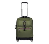 PIQUADRO Corner 2O Slim 4 Wheeled Cabin Trolley Green