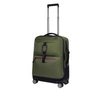 Piquadro Corner 2.0 4-Rollen Trolley in Handgepäckgröße Salbeigrün