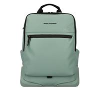 Piquadro C20W Business-Rucksack Leder 43 cm Laptopfach green 1 (TAS030013) gruen