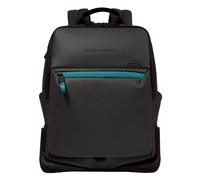 Piquadro Corner Business-Rucksack RFID Schutz 43 cm Laptopfach grau